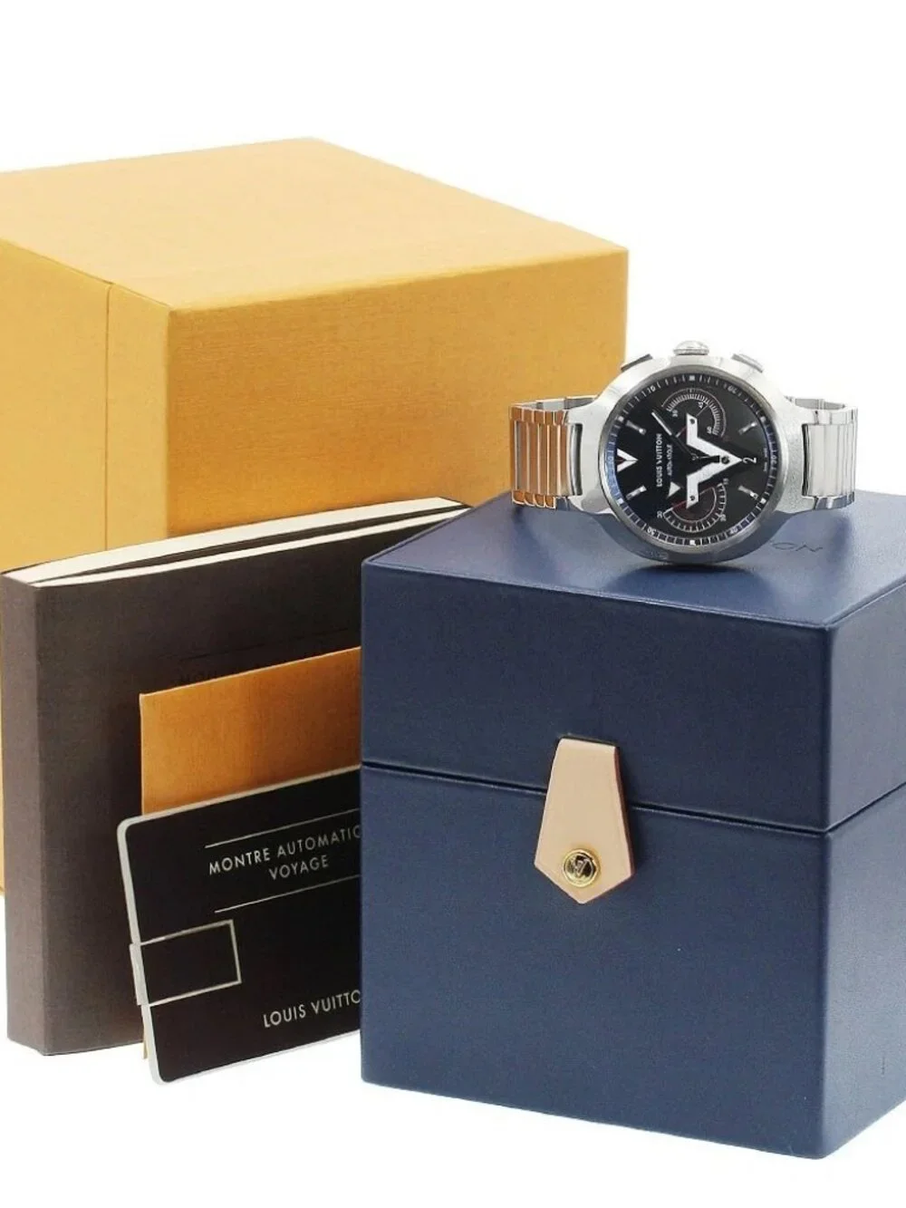 LOUIS VUITTON Voyager Chronograph Automatic Men's Watch